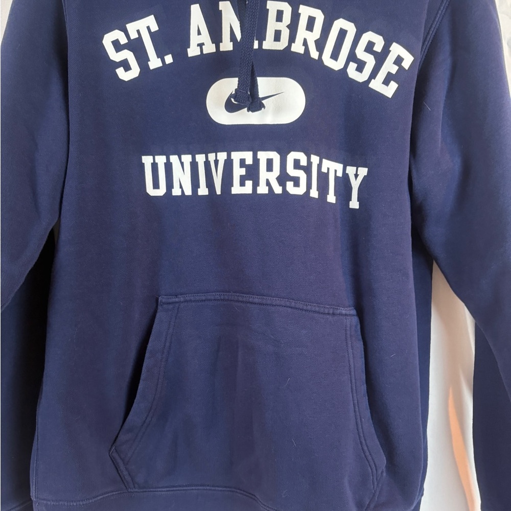 Nike Navy St. Ambrose University Hoodie - Picture 2 of 4